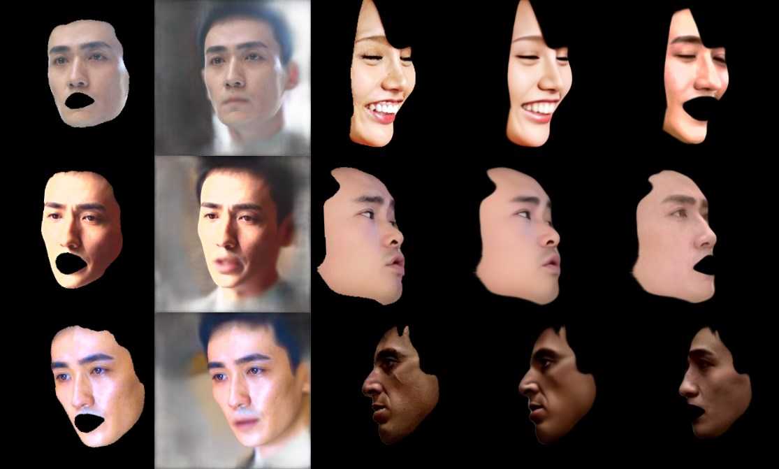 朱一龙万能模型224，移除嘴部区域 