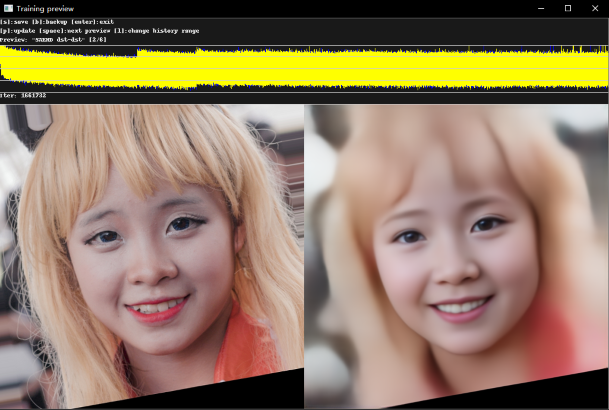 dfl2.0_WF_512_DF-UD FFHQ 260w 女性头像预训练 所有角度 不再更新